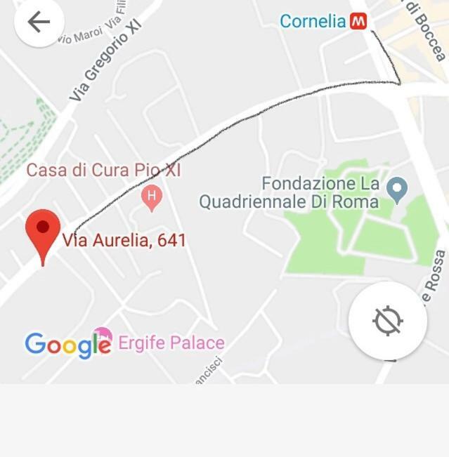 Lovely Little Apartment In Via Aurelia Рим Екстериор снимка